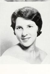 Irene Piscopo Rodgers is seen here in the 1959 ‘Battlefield’ yearbook, during her senior year at Mary Washington. She earned a bachelor’s degree in chemistry from the school, then known as Mary Washington College of the University of Virginia.