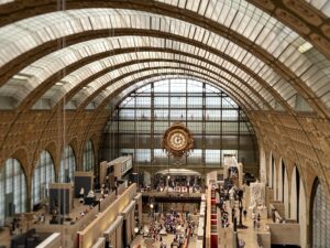 Grace's photo of the Musee d'Orsay, an art museum in Paris housed in a former train station. Photo by Grace Gower.
