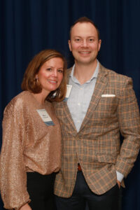 Dan '07 and Ginny Clendenin '09 at the Celebration of Giving. Photo by Karen Pearlman Photography.