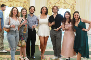 2024 graduates pose for one last photo before celebrating the rest of their Commencement weekend. Photo by Karen Pearlman.