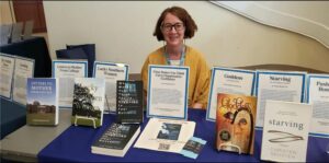 Jody Hobbs Hesler '90 at the alumni authors meet-and-greet during 2024's Reunion Weekend. Photo courtesy of Sarah Amick.