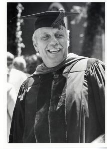 George Van Sant. Photo courtesy of University Archives Centennial Collection. 
