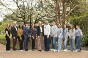 Nine projects and initiatives pitched by UMW faculty, staff, and students earned Fund for Mary Washington Impact Grants after their presentations to the UMW Alumni Association Board of Directors and Young Alumni Council in April. Photo by Karen Pearlman.