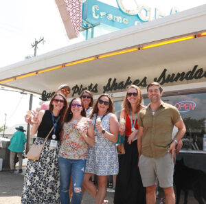 Alumni participate in the time-honored tradition of visiting Carl's for its famous frozen custard. Photo by Karen Pearlman.